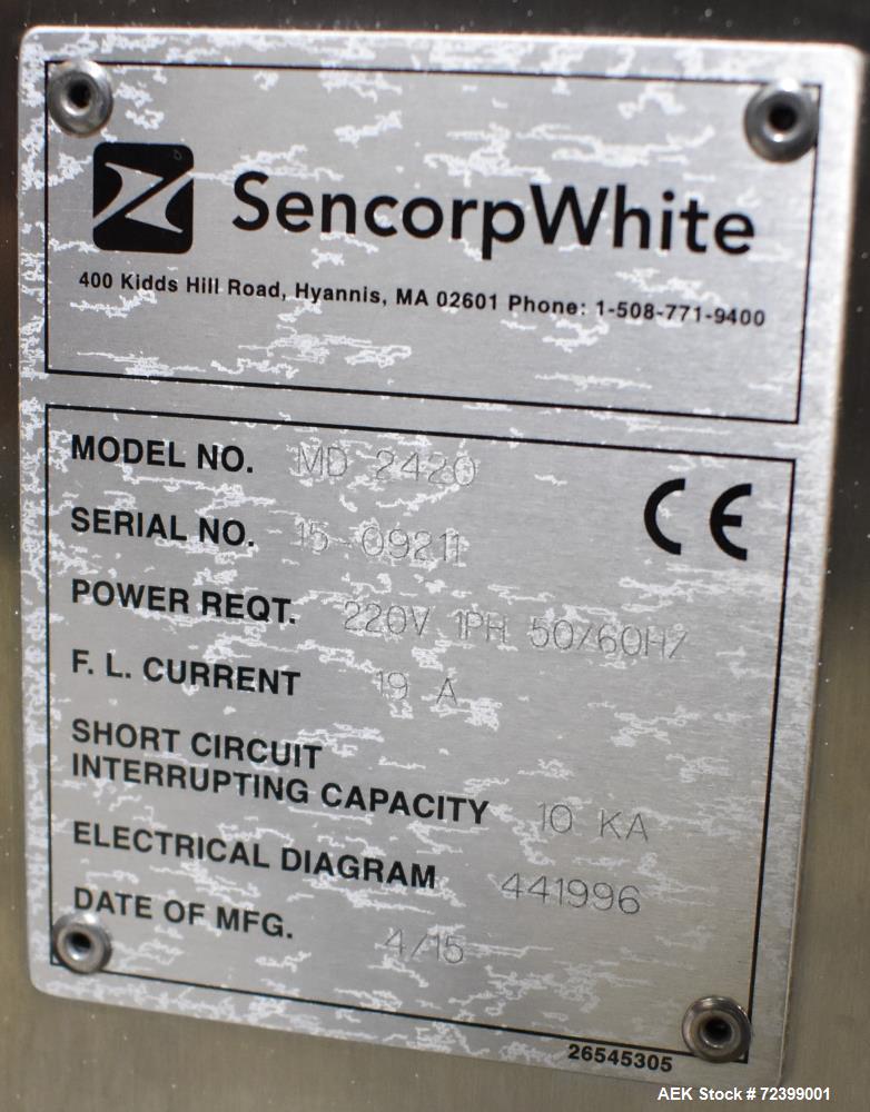 SencorpWhite MD-2420 Shuttle Blister/Tray Sealer for Medical Device